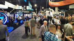 A packed GSX 2026 show floor kept the aisles busy throughout opening day at the Georgia World Congress Center in Atlanta, as attendees navigated a tightly configured exhibit hall featuring more than 500 exhibitors and a broad mix of security technologies.