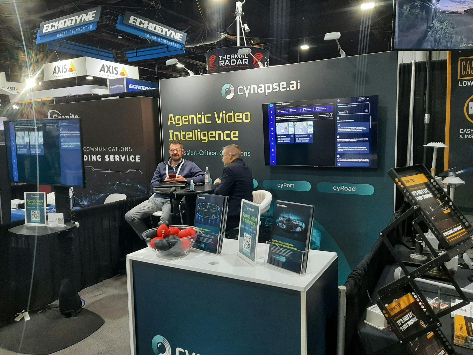 cynapse.ai is showcasing its cySecurity Agentic AI-powered video intelligence solutions at GSX 2026.