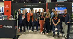 The Alcatraz team at GSX 2026 in Atlanta, where the company announced the RockOS and Rock Cortex names for the software layers supporting its Rock family of facial authentication devices and outlined platform enhancements planned for October.