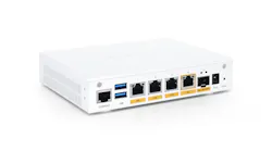 Firewalla Gold Plus SFP provides flexible WAN and LAN configurations with five high-speed network interfaces.