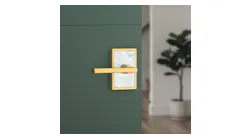 Kwikset’s Canvas Trim Collection is available in Linen Marble, Cloud Stone and Midnight Slate designs for Halifax passage and privacy levers.