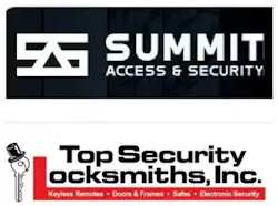 Commercial locksmith and door security services are among the capabilities included in Summit Access & Security’s acquisition of Top Security Locksmiths.