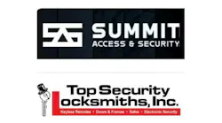 Commercial locksmith and door security services are among the capabilities included in Summit Access & Security’s acquisition of Top Security Locksmiths.