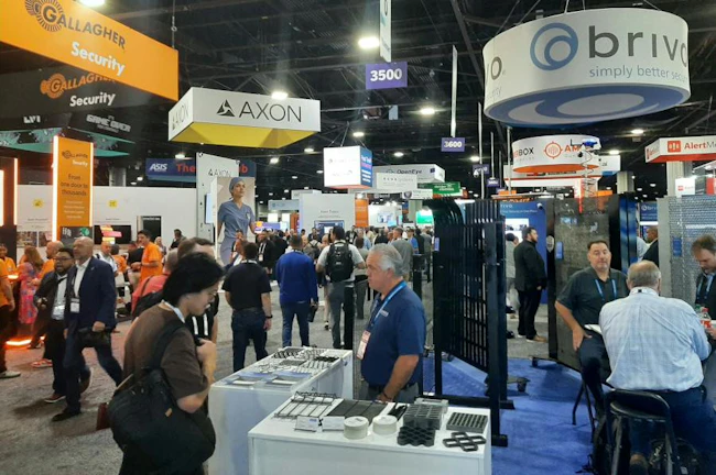 Attendees fill the GSX 2026 show floor at the Georgia World Congress Center in Atlanta, where more than 500 exhibitors showcased technologies spanning the physical security industry. GSX returns Sept. 20&ndash;22, 2027, in Orlando, Fla.