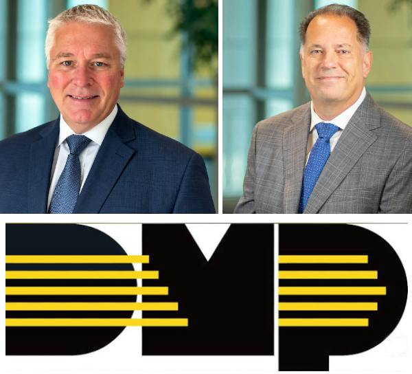 John Haspel, left, has been named DMP&rsquo;s director of sales engineering, while Tom Sinciro joins the company as executive director of national accounts.