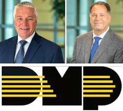 John Haspel, left, has been named DMP’s director of sales engineering, while Tom Sinciro joins the company as executive director of national accounts.