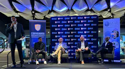 An IT leadership panel moderated by RC Woodson (far left) drove home that technology and security professionals can no longer operate in separate lanes. Panelists included (from left): Gary Flowers, Robert Field, Josh Barney, and Kenneth McCoy.