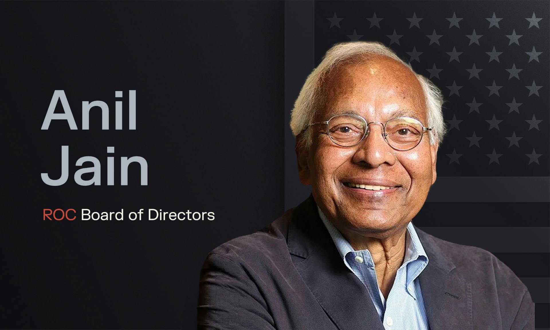 Dr. Anil K. Jain joins ROC&rsquo;s Board of Directors to provide scientific guidance as the company advances its Vision AI platform and identity intelligence capabilities.