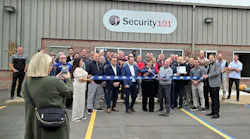 EOS Business Surveillance Solutions, a Security 101 company, celebrated the opening of its new facility in Fenton, Michigan, with a ribbon-cutting ceremony.