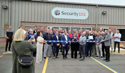 EOS Business Surveillance Solutions, a Security 101 company, celebrated the opening of its new facility in Fenton, Michigan, with a ribbon-cutting ceremony.