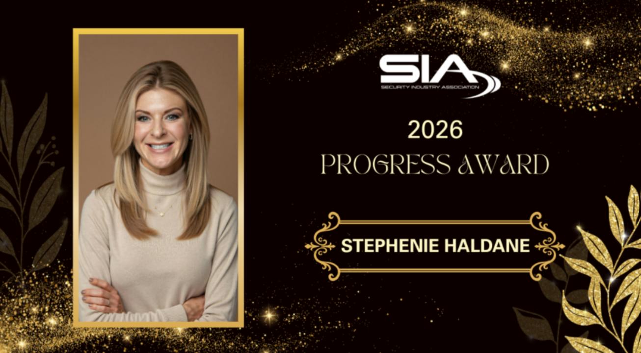 Stephenie Haldane, vice president of end user sales at HID, will receive the 2026 SIA Progress Award for her contributions to advancing opportunities for women in the security industry.