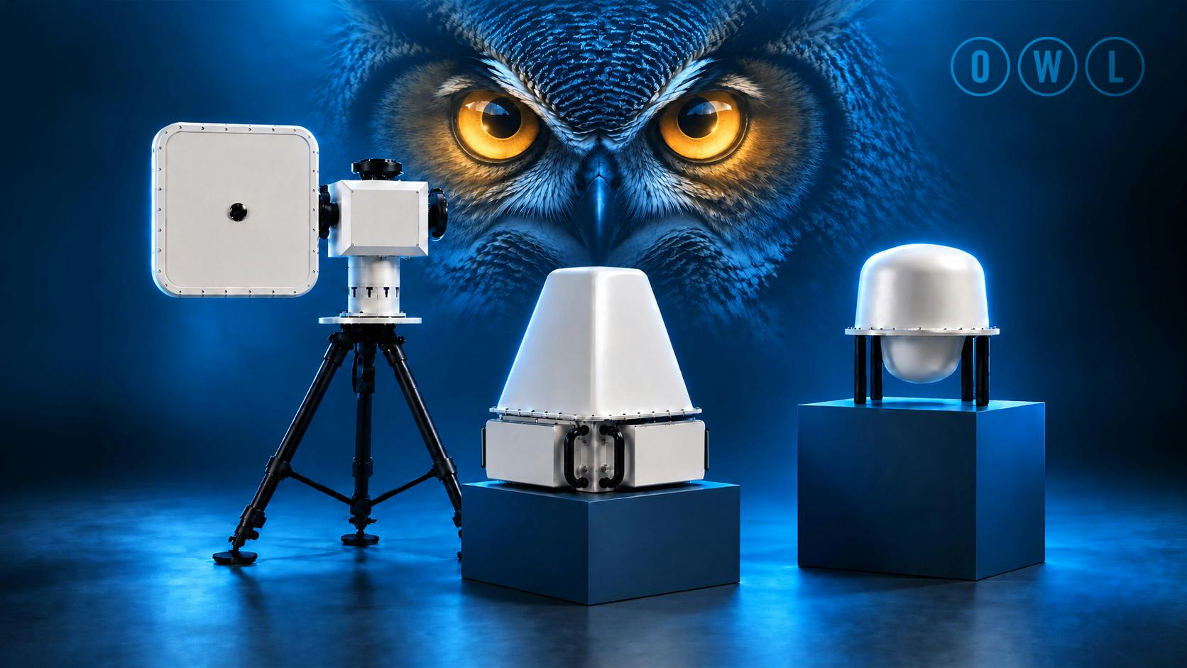 O.W.L.'s Athena-MDR Drone Verification Radar will be featured alongside upgraded GroundAware radar systems.