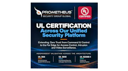 Prometheus Security Group Global's UL-certified platform spans digitally encrypted security interfaces, control hardware and command-and-control software.