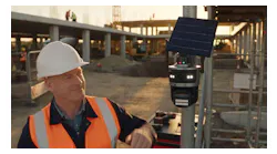 ImageDeep's Houndlight AI security unit uses solar power, 4G connectivity and automated alerts to help protect remote sites from theft and trespassing.
