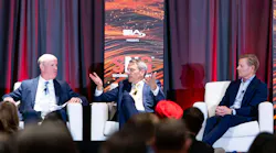 SIA CEO Don Erickson moderated an interview with Fredrik Nilsson, VP, Americas, Axis Communications and Björn Lidefelt, EVP and head of HID, during Securing New Ground 2026.