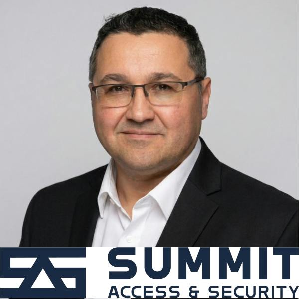 Gianini Spirache began his security career as a field technician in the late 1990s before advancing into leadership and regional management roles.